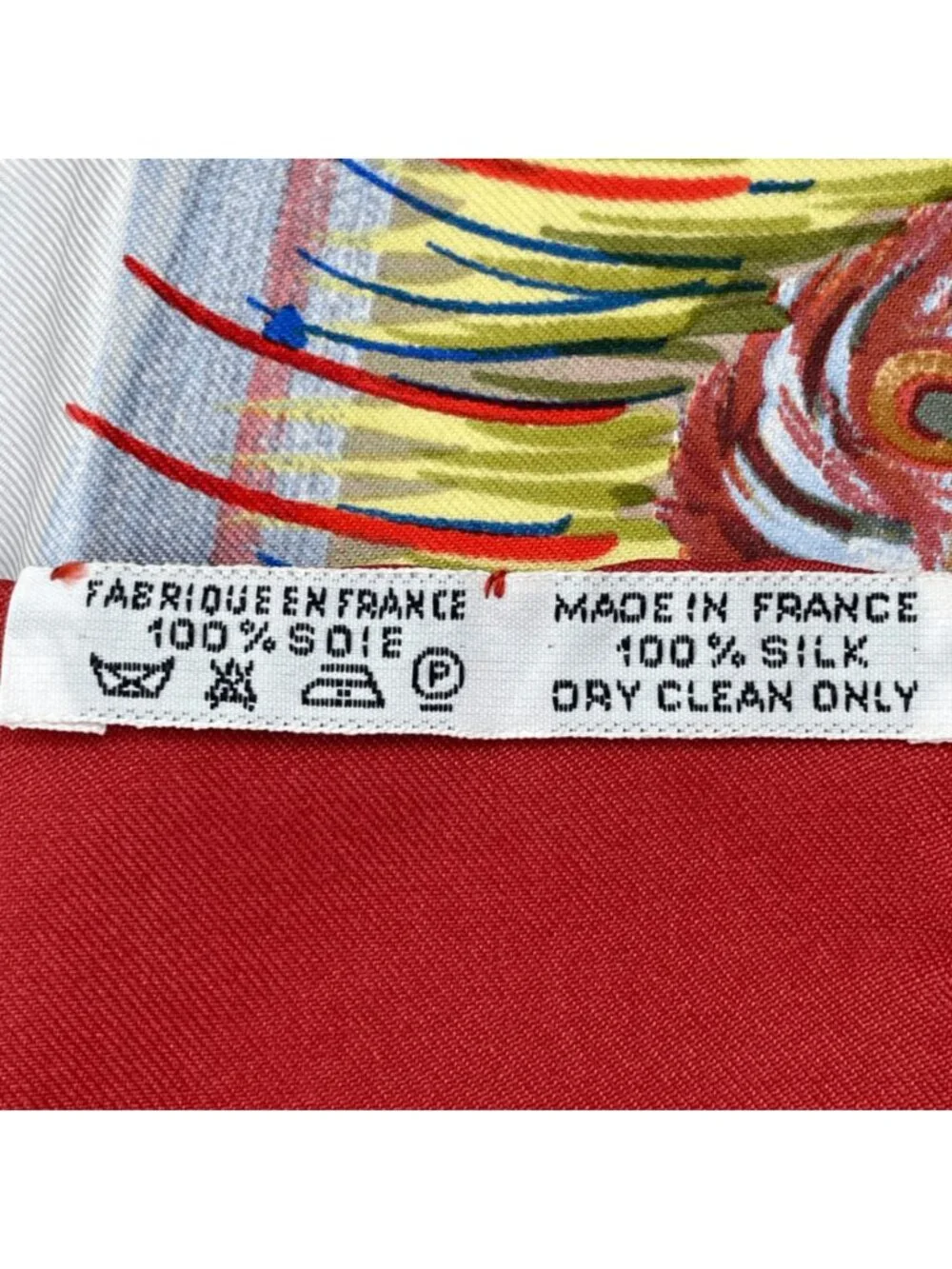 Hermes Carre 90 Nuba Mountain Scarf Silk 100% - Picture 8 of 8